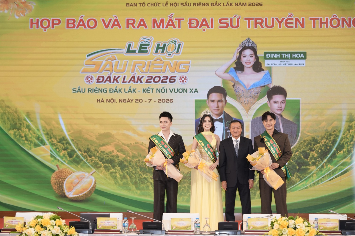 Ra mắt đại sứ truyền thông Lễ hội Sầu riêng Đắk Lắk 2026.