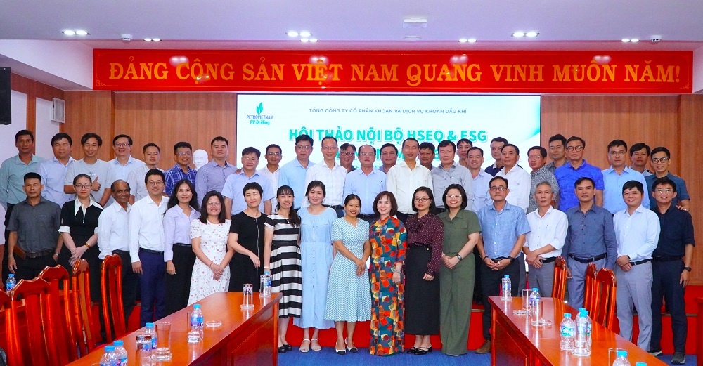 Đại biểu tham dự Hội thảo nội bộ HSEQ và ESG lần thứ nhất năm 2026.