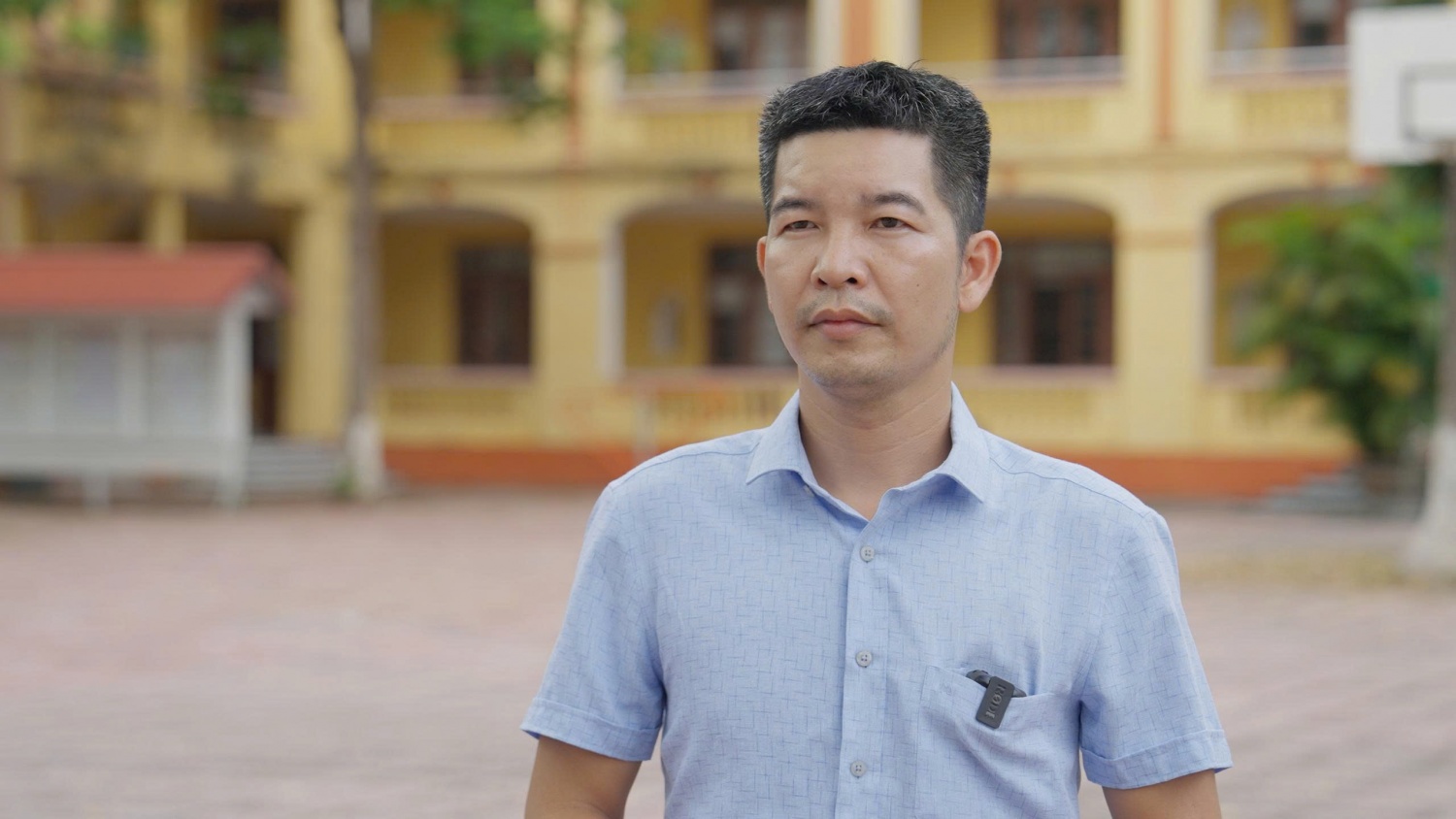 Thầy Trịnh Thế Hân - Bí thư Đoàn Trường THPT Yên Dũng số 2 chia sẻ về cậu học trò vượt khó.