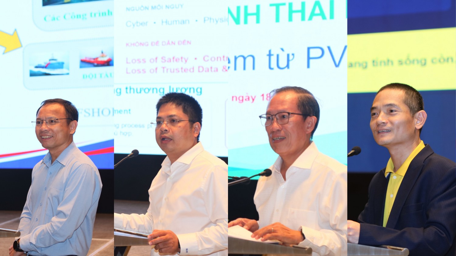 Các đơn vị thuộc PETROVIETNAM chia sẻ công tác an ninh mạng tại đơn vị.