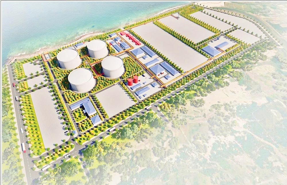 Phối cảnh tổng thể Dự án Kho LNG Bắc Trung Bộ do PV GAS làm chủ đầu tư
