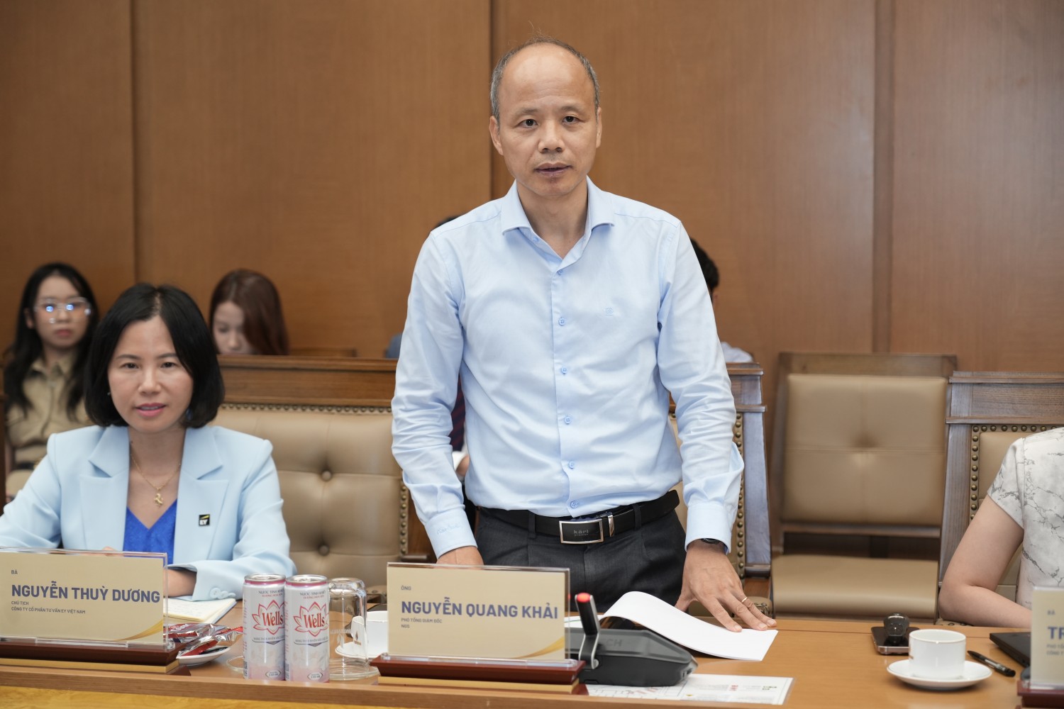 Ông Nguyễn Quang Khải - Phó Tổng Giám đốc NGS bày tỏ tin tưởng Đề án sẽ được triển khai thành công, trên cơ sở sự hợp tác giữa các bên.