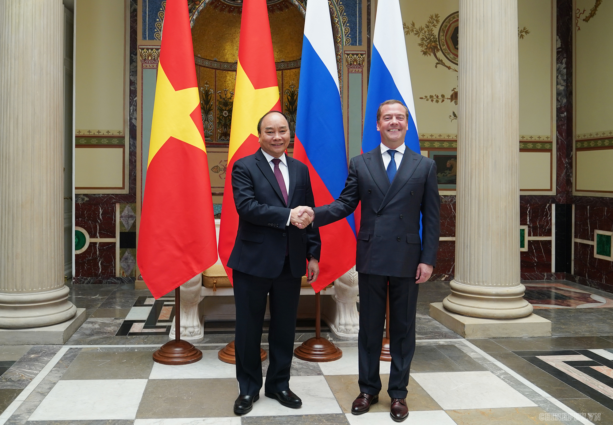 Vietnamese and Russian Prime Ministers affirms energy is an important pillar of cooperation