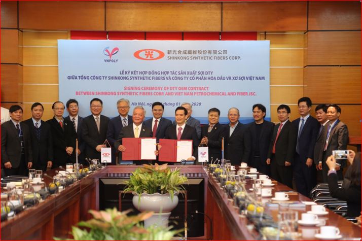 VNPOLY cooperates to produce DTY with SSFC (Taiwan)