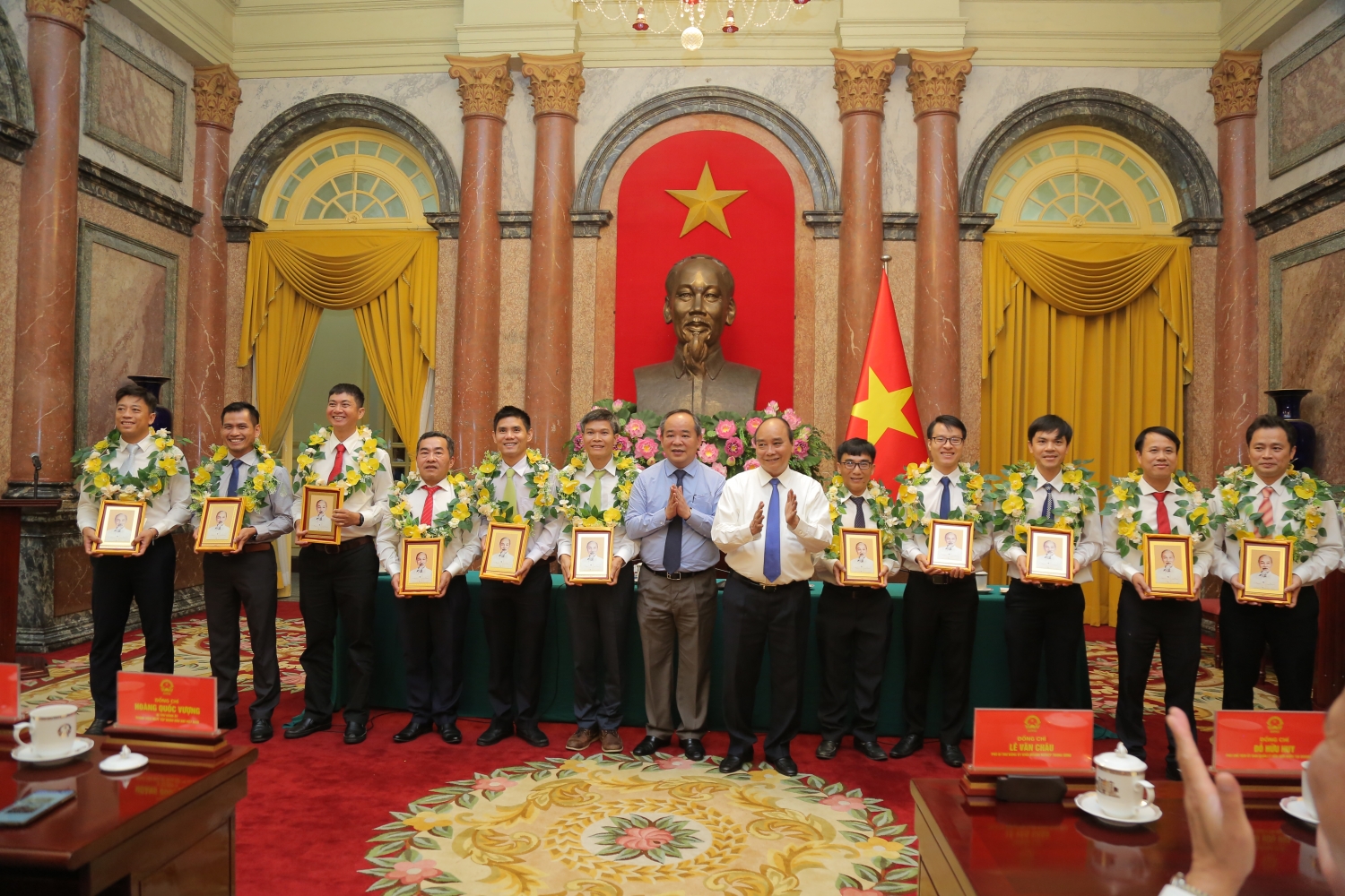 Chủ tịch nước Nguyễn Xuân Phúc: Ngành Dầu khí phải giữ vững bản lĩnh, tinh thần 