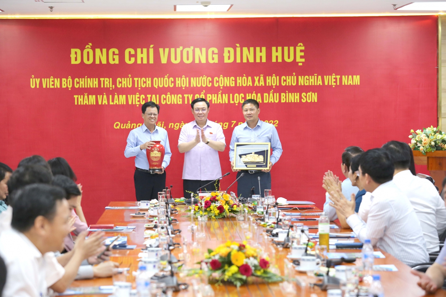 Chủ tịch Quốc hội Vương Đình Huệ: BSR đặt nền móng cho sự phát triển ngành lọc hóa dầu Việt Nam