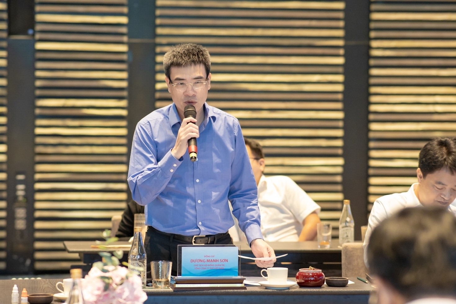 Chủ tịch HĐQT PV GAS Dương Mạnh Sơn phát biểu Chủ tịch HĐQT PV GAS Dương Mạnh Sơn phát biểu
