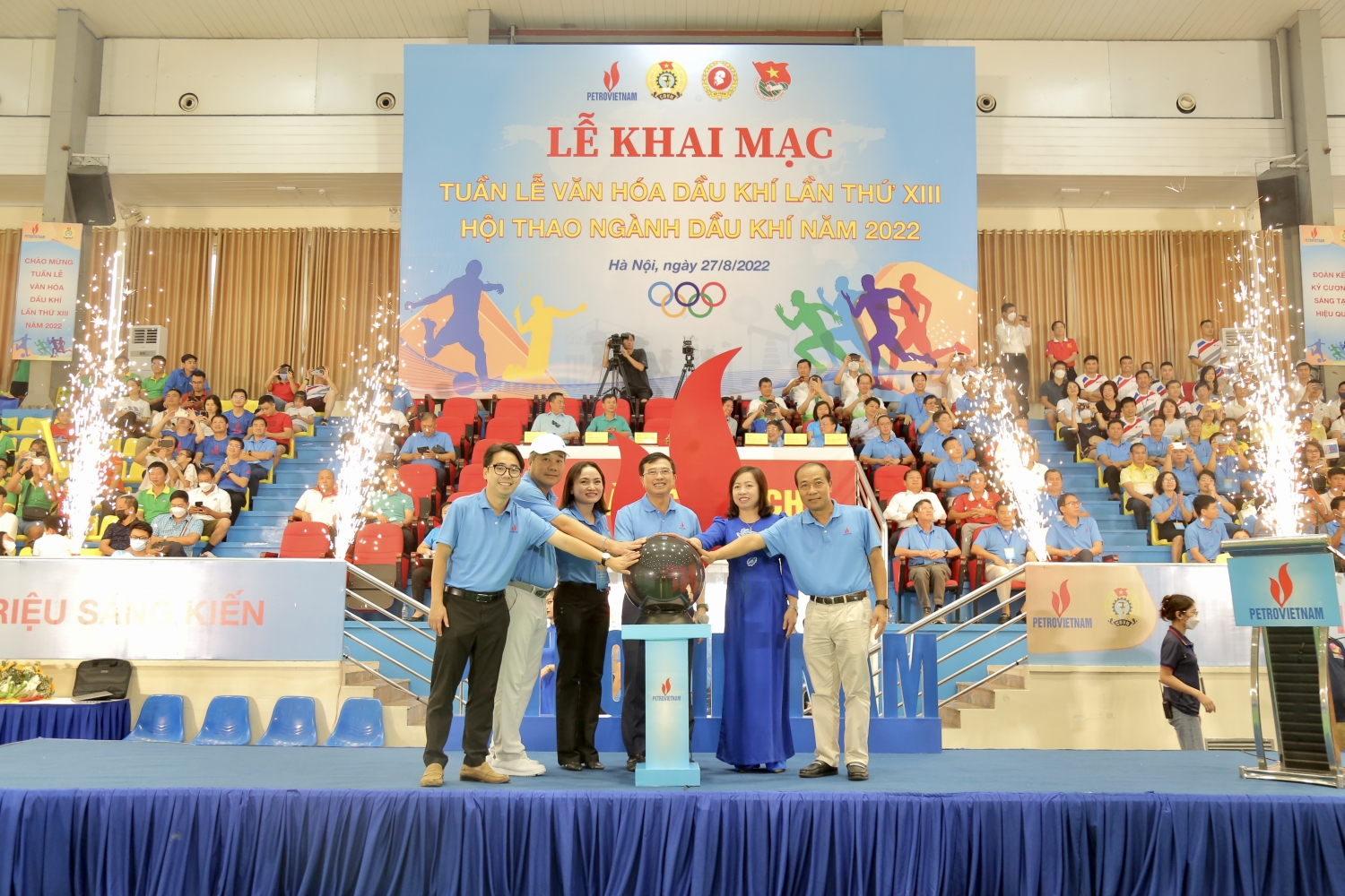 Toàn cảnh Hội thao ngành Dầu khí năm 2022 khu vực phía Bắc Toàn cảnh Hội thao ngành Dầu khí năm 2022 khu vực phía Bắc