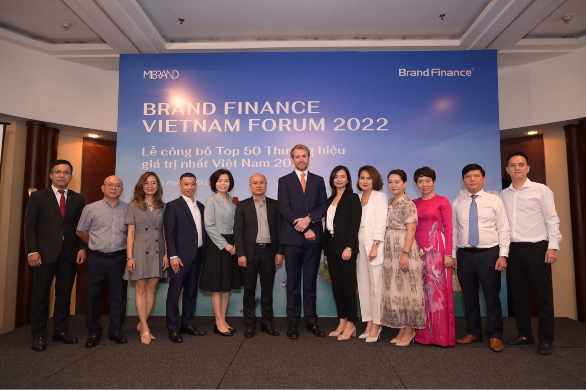 Petrovietnam tiếp tục duy trì vị trí trong Top 10 thương hiệu giá trị nhất Việt Nam năm 2022