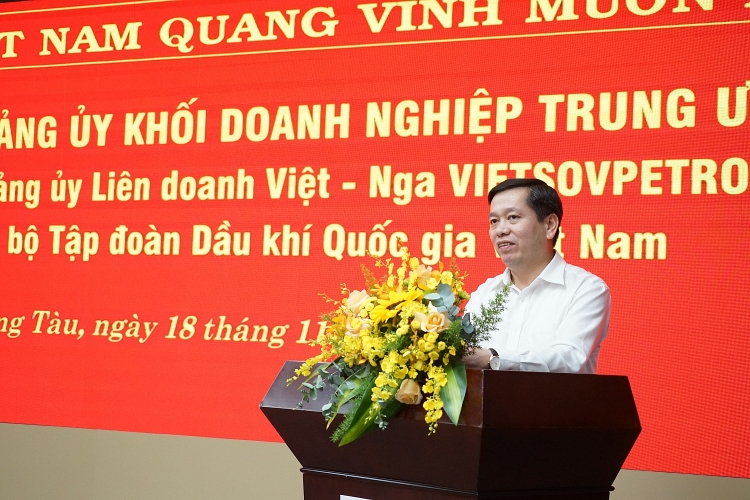 Đảng ủy Khối doanh nghiệp Trung ương đồng tình, ủng hộ chiến lược phát triển của Petrovietnam và Vietsovpetro