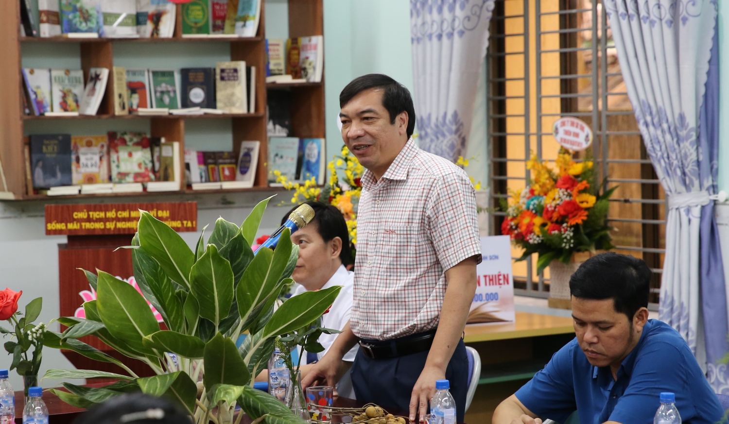 Khánh thành và bàn giao thư viện xanh Trường THCS Hành Tín Tây do BSR tài trợ Khánh thành và bàn giao thư viện xanh Trường THCS Hành Tín Tây do BSR tài trợ