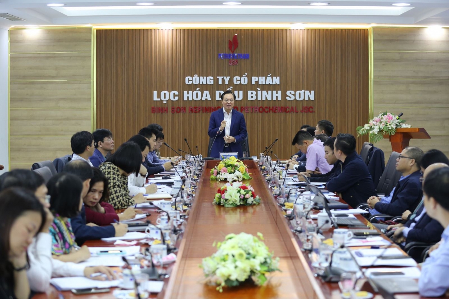 Đoàn giám sát Petrovietnam làm việc tại BSR Đoàn giám sát Petrovietnam làm việc tại BSR