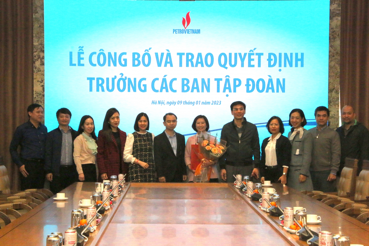 Petrovietnam công bố và trao quyết định bổ nhiệm Trưởng các Ban chuyên môn Petrovietnam công bố và trao quyết định bổ nhiệm Trưởng các Ban chuyên môn