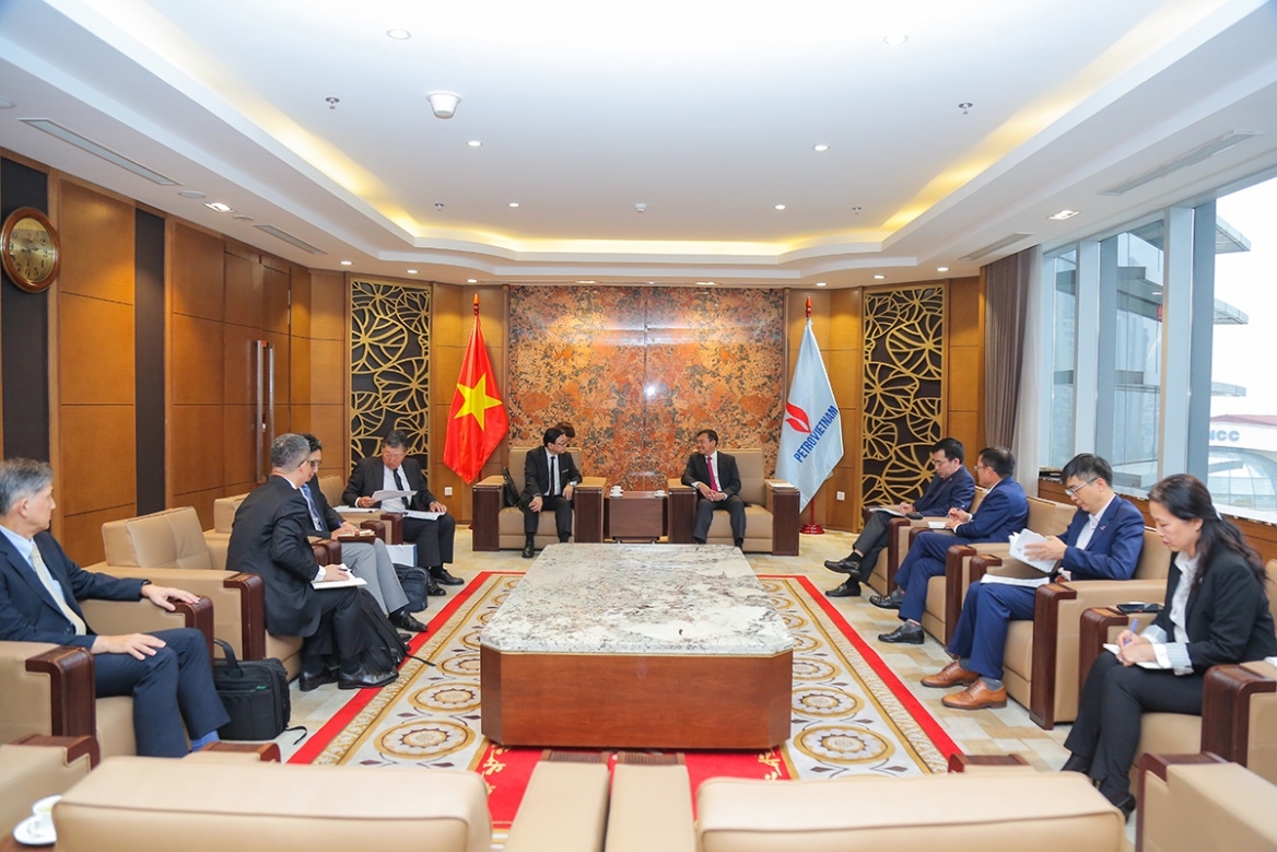 Petrovietnam thúc đẩy hợp tác phát triển cùng Idemitsu Kosan Co.Ltd Petrovietnam thúc đẩy hợp tác phát triển cùng Idemitsu Kosan Co.Ltd