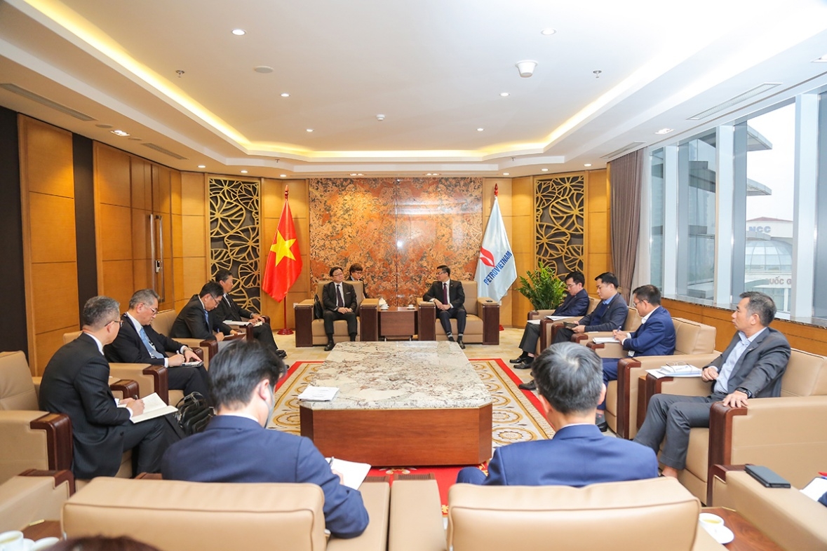 Petrovietnam thúc đẩy hợp tác phát triển cùng Idemitsu Kosan Co.Ltd Petrovietnam thúc đẩy hợp tác phát triển cùng Idemitsu Kosan Co.Ltd