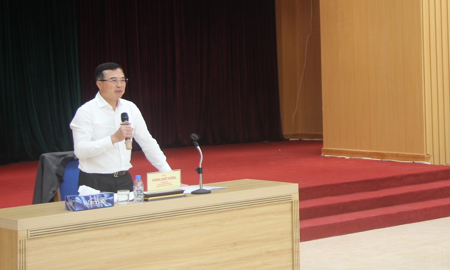 Chủ tịch HĐTV Petrovietnam Hoàng Quốc Vương: Tập trung COD NMNĐ Thái Bình 2 Chủ tịch HĐTV Petrovietnam Hoàng Quốc Vượng: Tập trung vận hành thương mại NMNĐ Thái Bình 2