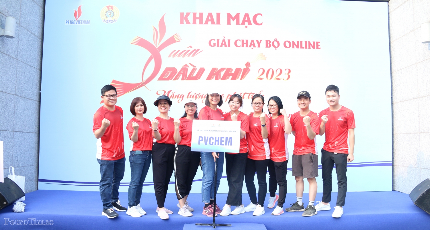 Công đoàn Dầu khí Việt Nam khai mạc giải Chạy bộ online Xuân Dầu khí lần thứ II năm 2023 Công đoàn Dầu khí Việt Nam khai mạc giải Chạy bộ online Xuân Dầu khí lần thứ II năm 2023