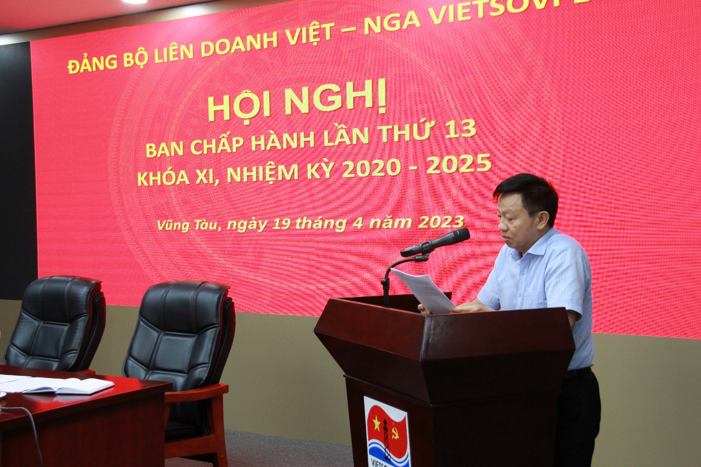 Hội nghị lần thứ 13 BCH Đảng bộ Vietsovpetro bầu bổ sung chức danh Bí thư Đảng ủy nhiệm kỳ 2020-2025