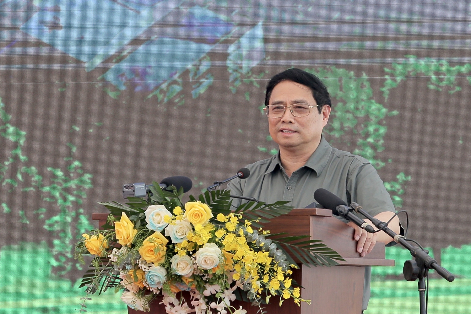 Thủ tướng Phạm Minh Chính khánh thành NMNĐ Thái Bình 2 Thủ tướng Phạm Minh Chính khánh thành NMNĐ Thái Bình 2