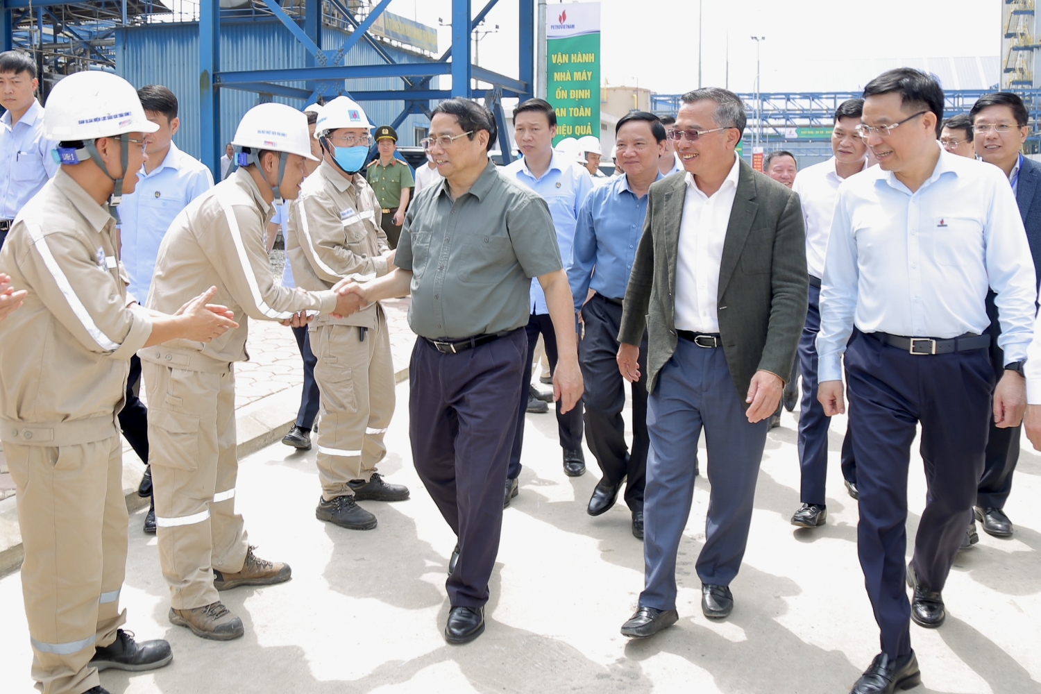 Thủ tướng Phạm Minh Chính khánh thành NMNĐ Thái Bình 2 Thủ tướng Phạm Minh Chính khánh thành NMNĐ Thái Bình 2