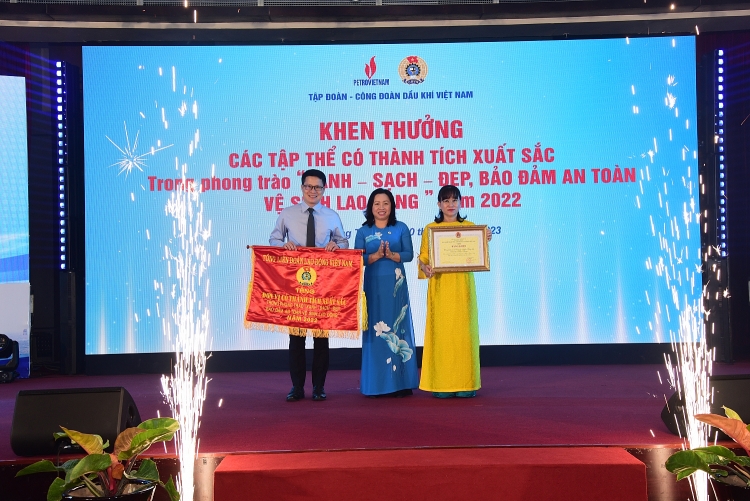 CĐ DKVN phát động Tháng Công nhân và tuyên dương người lao động Dầu khí tiêu biểu năm 2023 CĐ DKVN phát động Tháng Công nhân và tuyên dương người lao động Dầu khí tiêu biểu năm 2023
