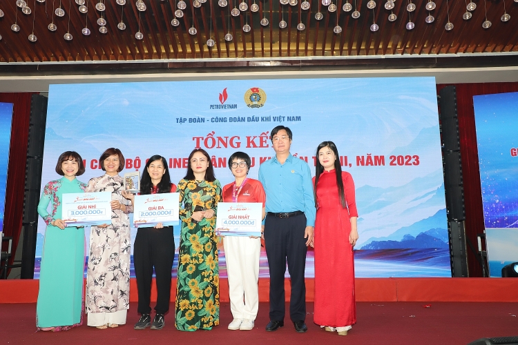 CĐ DKVN tổng kết và trao Giải chạy bộ online Xuân Dầu khí 2023