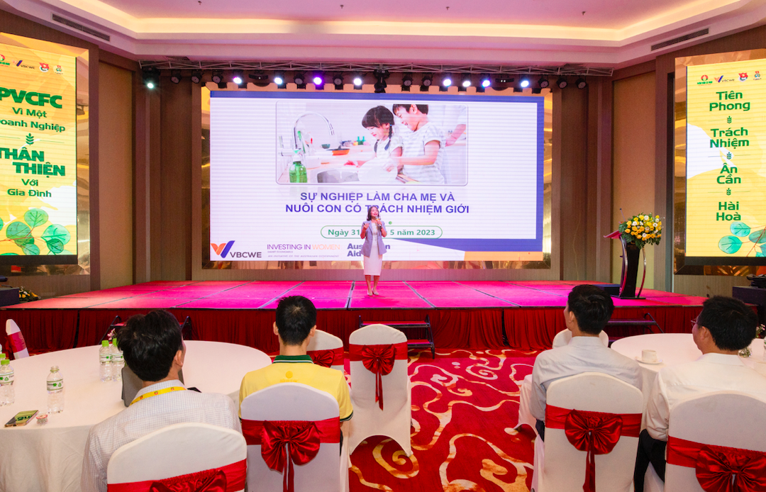 Phân bón Cà Mau tổ chức hội thảo 'Cha mẹ thông thái, con cái hạnh phúc' Phân bón Cà Mau tổ chức hội thảo 'Cha mẹ thông thái, con cái hạnh phúc'