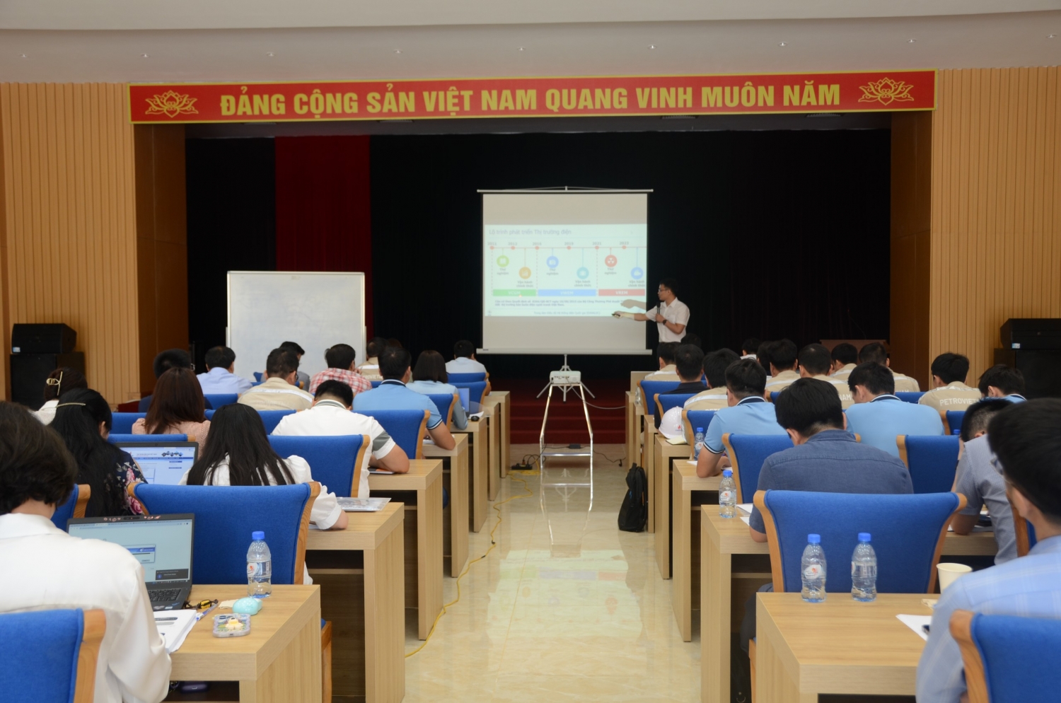 PVTS tổ chức khóa đào tạo về thị trường điện cạnh tranh tại Nhà máy Nhiệt điện Thái Bình 2