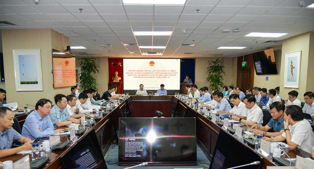 Thúc đẩy chuyển đổi số tại các Tập đoàn, Tổng công ty trực thuộc Ủy ban Quản lý vốn Thúc đẩy chuyển đổi số tại các Tập đoàn, Tổng công ty trực thuộc Ủy ban Quản lý vốn