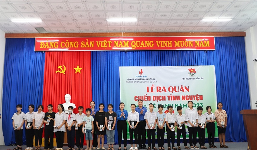 Cụm phối hợp hoạt động Bà Rịa - Vũng Tàu tổ chức lễ ra quân chiến dịch 