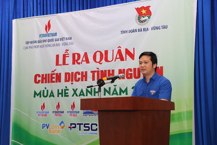 Cụm phối hợp hoạt động Bà Rịa - Vũng Tàu tổ chức lễ ra quân chiến dịch 