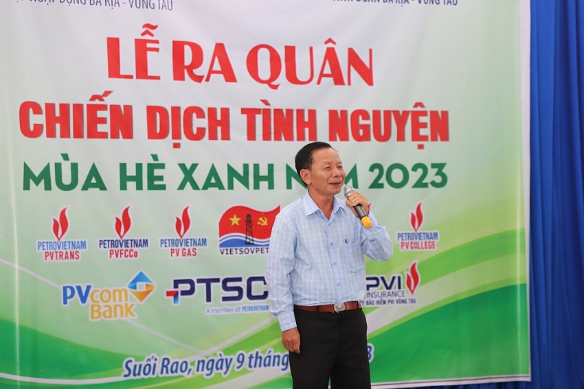 Cụm phối hợp hoạt động Bà Rịa - Vũng Tàu tổ chức lễ ra quân chiến dịch 