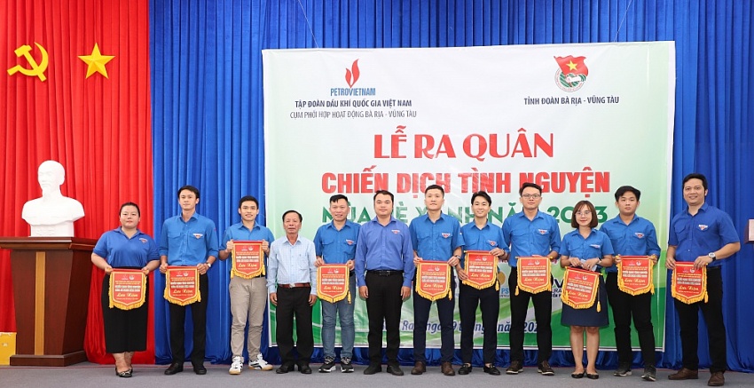 Cụm phối hợp hoạt động Bà Rịa - Vũng Tàu tổ chức lễ ra quân chiến dịch 