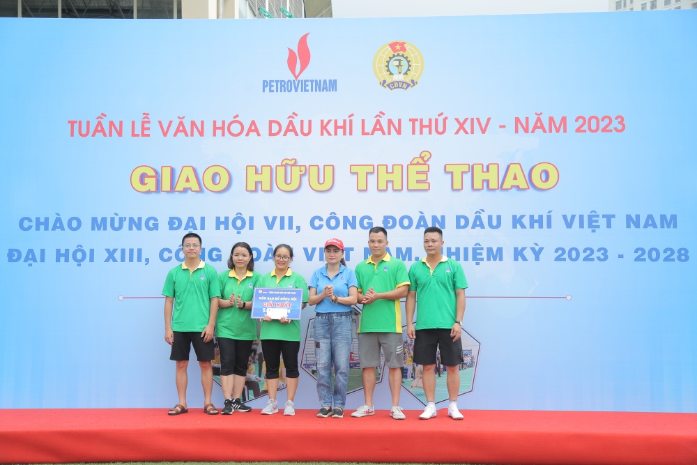 Sôi nổi giải giao hữu thể thao hưởng ứng Tuần lễ Văn hóa Dầu khí lần thứ XIV Sôi nổi giải giao hữu thể thao hưởng ứng Tuần lễ Văn hóa Dầu khí lần thứ XIV