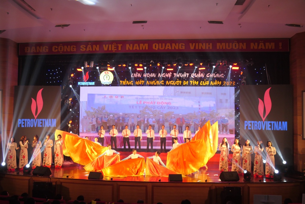 Phát động Tuần lễ Văn hóa Dầu khí và liên hoan “Tiếng hát những người đi tìm lửa” năm 2023 Phát động Tuần lễ Văn hóa Dầu khí và liên hoan “Tiếng hát những người đi tìm lửa” năm 2023