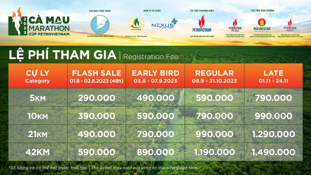 Khởi động giải Marathon Cà Mau 2023 - Cup Petrovietnam