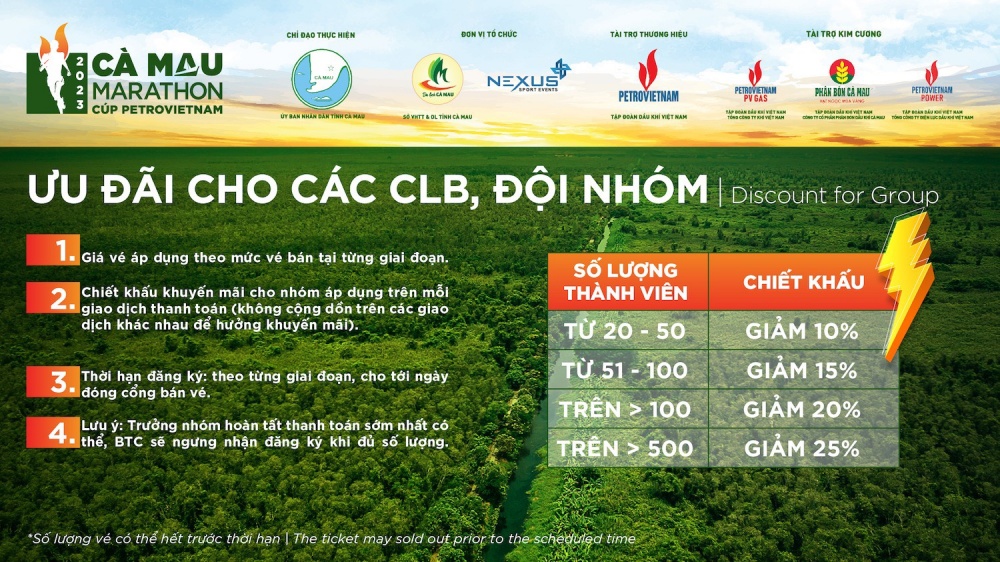 Khởi động giải Marathon Cà Mau 2023 - Cup Petrovietnam
