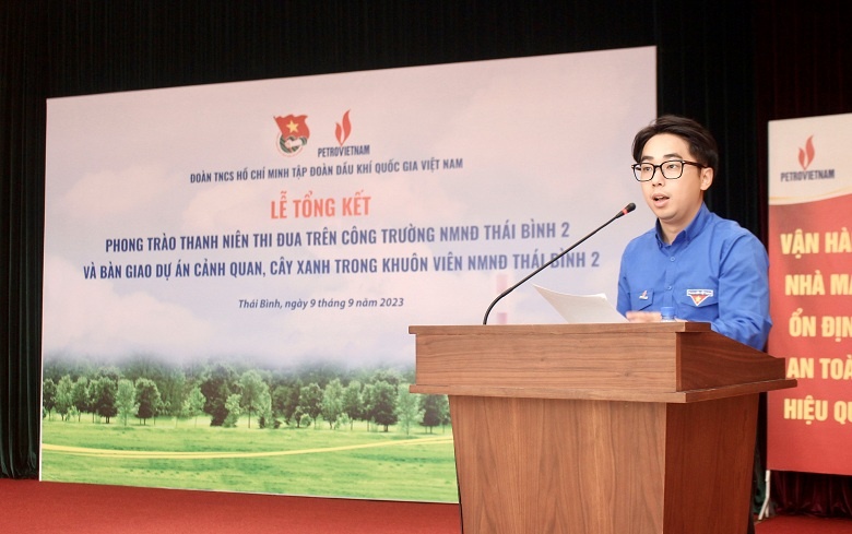Phong trào thanh niên thi đua trên công trường góp phần làm hồi sinh NMNĐ Thái Bình 2