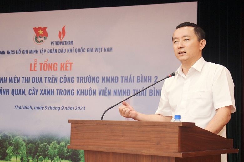 Phong trào thanh niên thi đua trên công trường góp phần làm hồi sinh NMNĐ Thái Bình 2