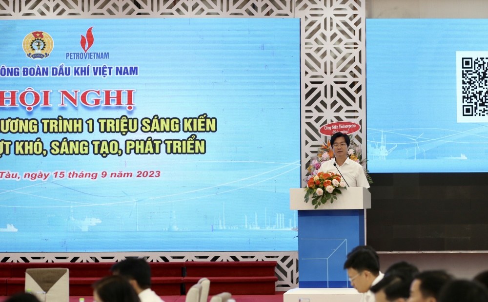 Công đoàn Dầu khí tổng kết chương trình “01 triệu sáng kiến” CĐ DKVN tổng kết chương trình “01 triệu sáng kiến”: Hơn 7.000 sáng kiến, làm lợi hơn 9.000 tỷ đồng
