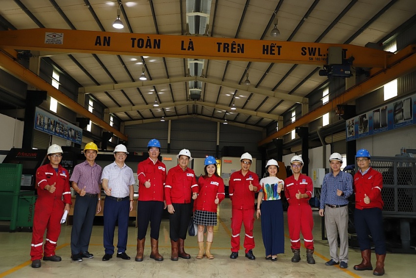 Lãnh đạo Công đoàn DKVN thăm thực tế các sáng kiến của PV Drilling