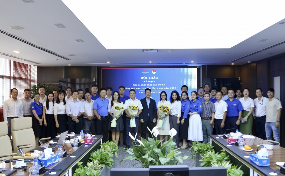 Tuổi trẻ PVEP cùng hướng đến mục tiêu Net-zero vào năm 2050 Tuổi trẻ PVEP cùng hướng đến mục tiêu Net Zero vào năm 2050