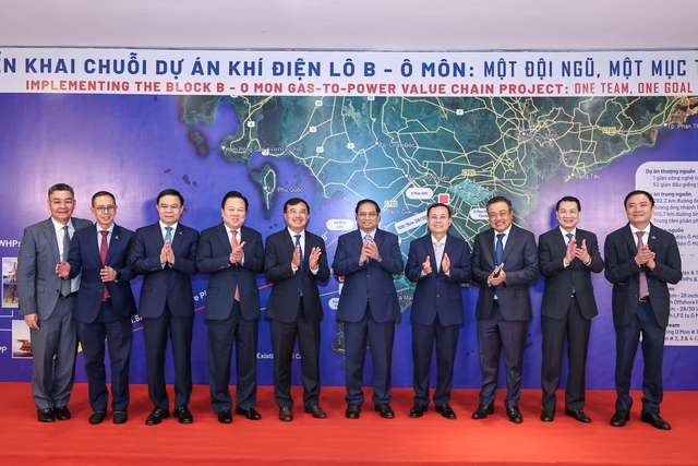 Prime Minister witnesses breakthrough milestone of US$12 billion gas to power value chain project