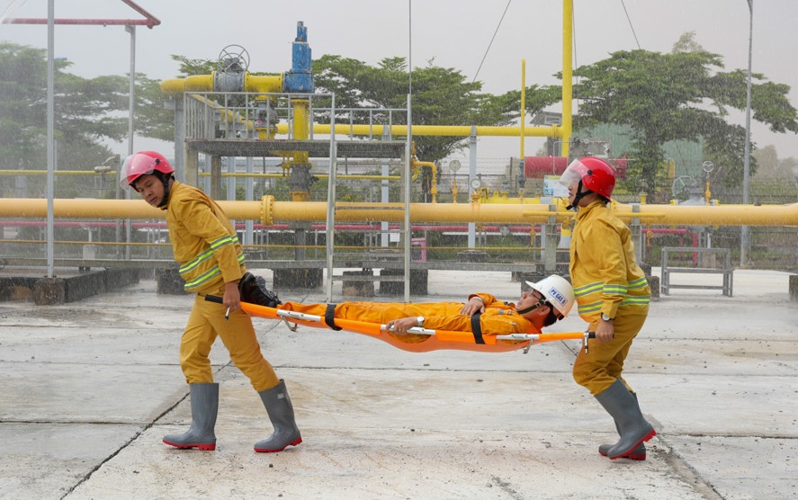 Xí nghiệp Phân phối Khí thấp áp Nhơn Trạch tổ chức diễn tập PCCC, CNCH và ứng phó sự cố hóa chất năm 2023 Xí nghiệp Phân phối Khí thấp áp Nhơn Trạch tổ chức diễn tập PCCC, CNCH và ứng phó sự cố hóa chất năm 2023