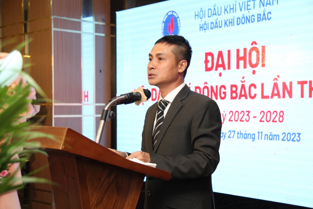 Chi Hội Dầu khí Đông Bắc tổ chức thành công Đại hội lần thứ nhất, nhiệm kỳ 2023-2028 Chi Hội Dầu khí Đông Bắc tổ chức thành công Đại hội lần thứ nhất, nhiệm kỳ 2023-2028