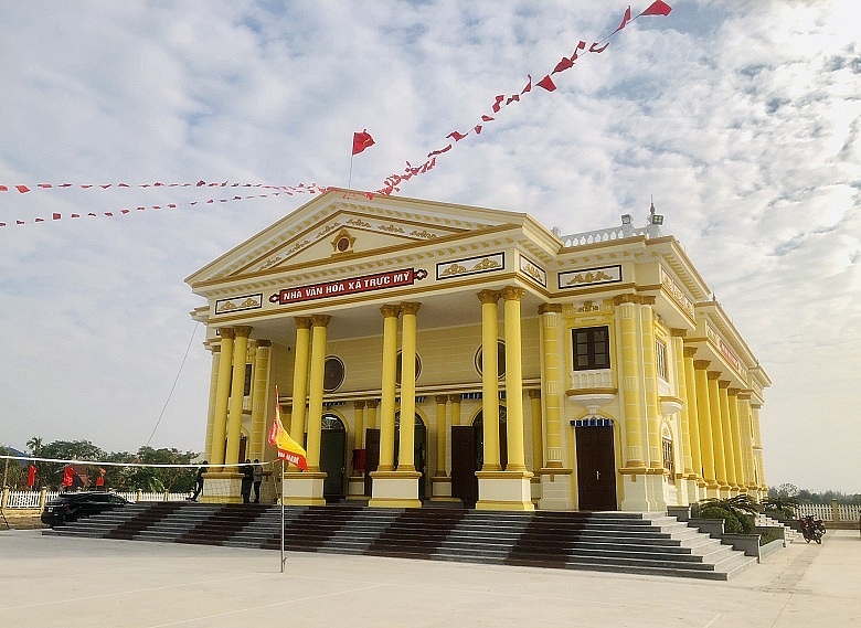 Khánh thành Nhà văn hóa xã Trực Mỹ, tỉnh Nam Định do Petrovietnam/Vietsovpetro tài trợ 9 tỷ đồng Khánh thành Nhà văn hóa xã Trực Mỹ, tỉnh Nam Định do Petrovietnam/Vietsovpetro tài trợ 9 tỷ đồng