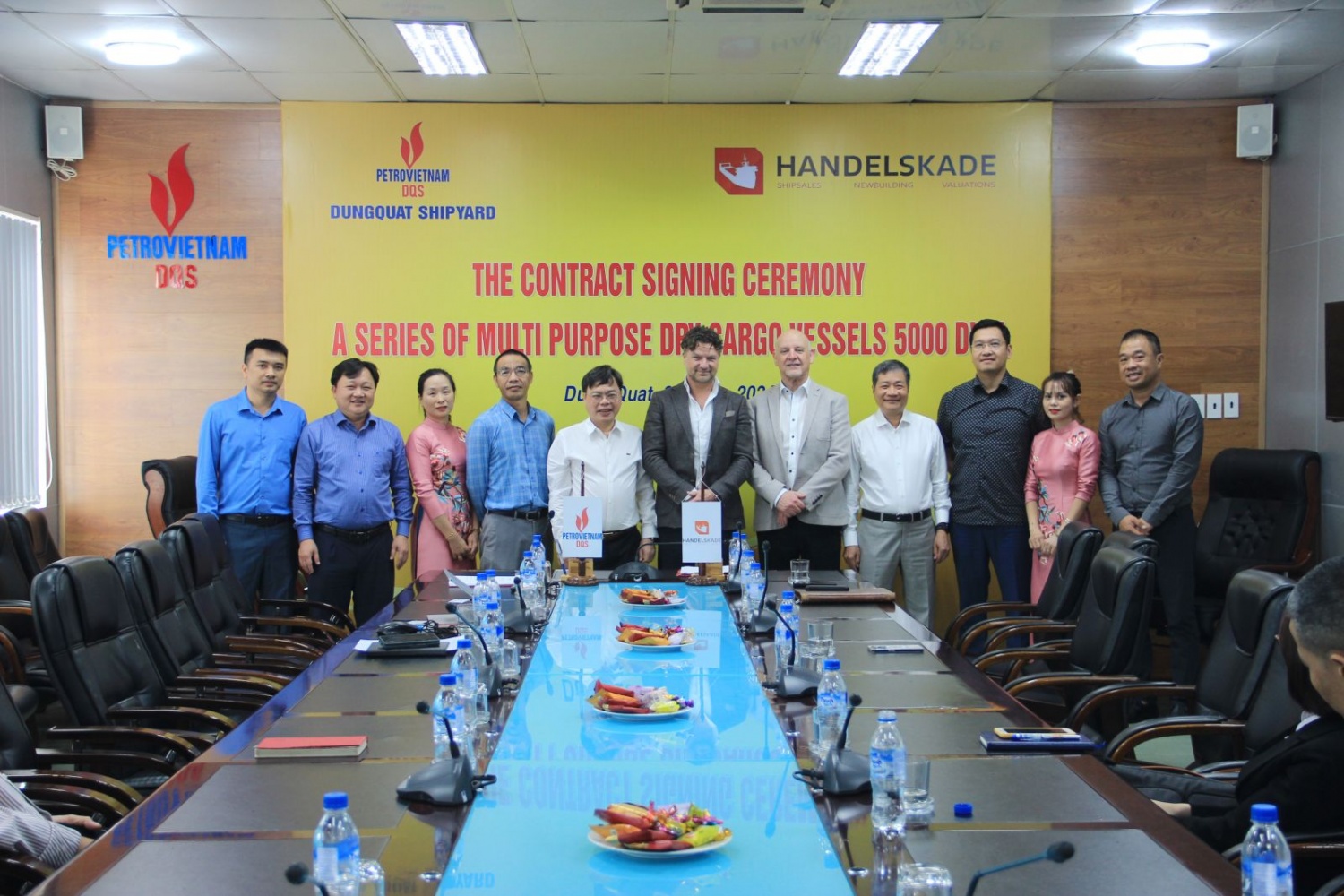DQS ký kết hợp tác với Handelskade, đánh dấu sự hợp tác đầy hứa hẹn với chủ tàu Hà Lan