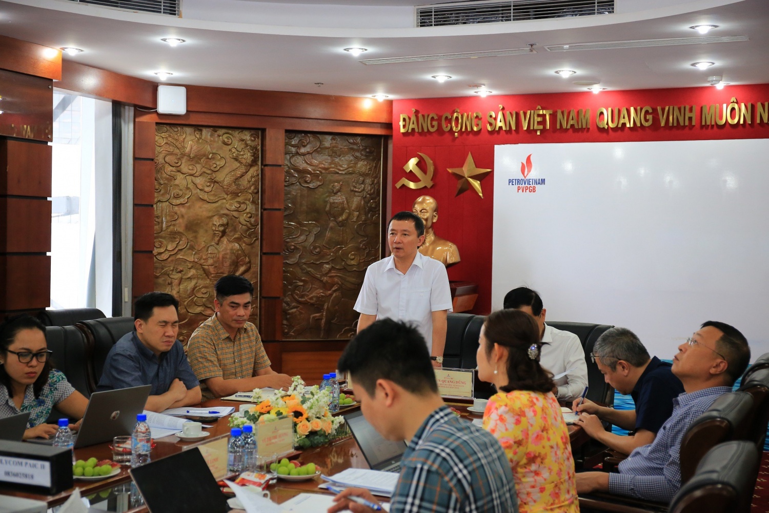 PVPGB có ý thức cao xây dựng văn hóa doanh nghiệp PVPGB xác định văn hóa doanh nghiệp là nền tảng phát triển bền vững