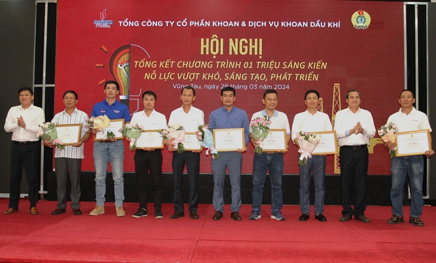Công đoàn PV Drilling tổng kết chương trình “01 triệu sáng kiến” và phát động thi đua “Sáng tạo Dầu Khí Công đoàn PV Drilling tổng kết chương trình “01 triệu sáng kiến” và phát động thi đua “Sáng tạo Dầu khí