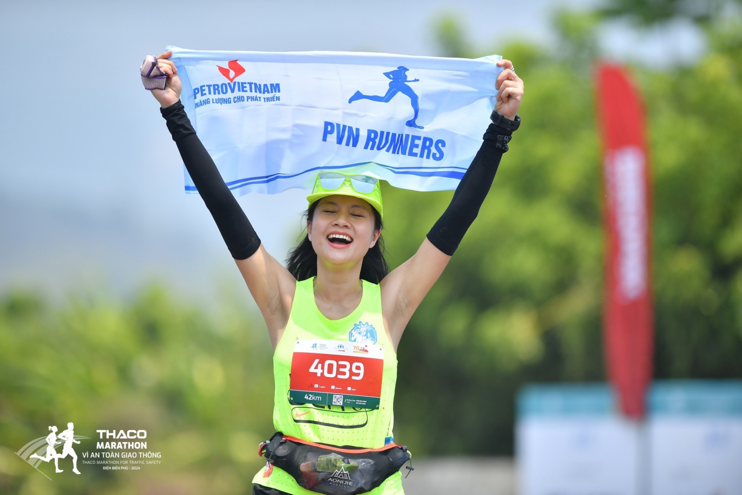 Petrovietnam đồng hành cùng giải chạy THACO Marathon Vì an toàn giao thông - Điện Biên Phủ 2024 Petrovietnam đồng hành cùng giải chạy THACO Marathon Vì an toàn giao thông Điện Biên Phủ 2024
